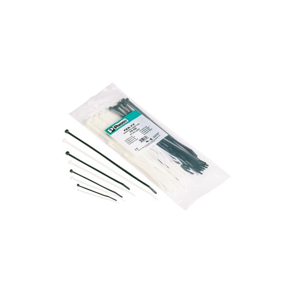 Cable Tie, Black, Nylon 6/6